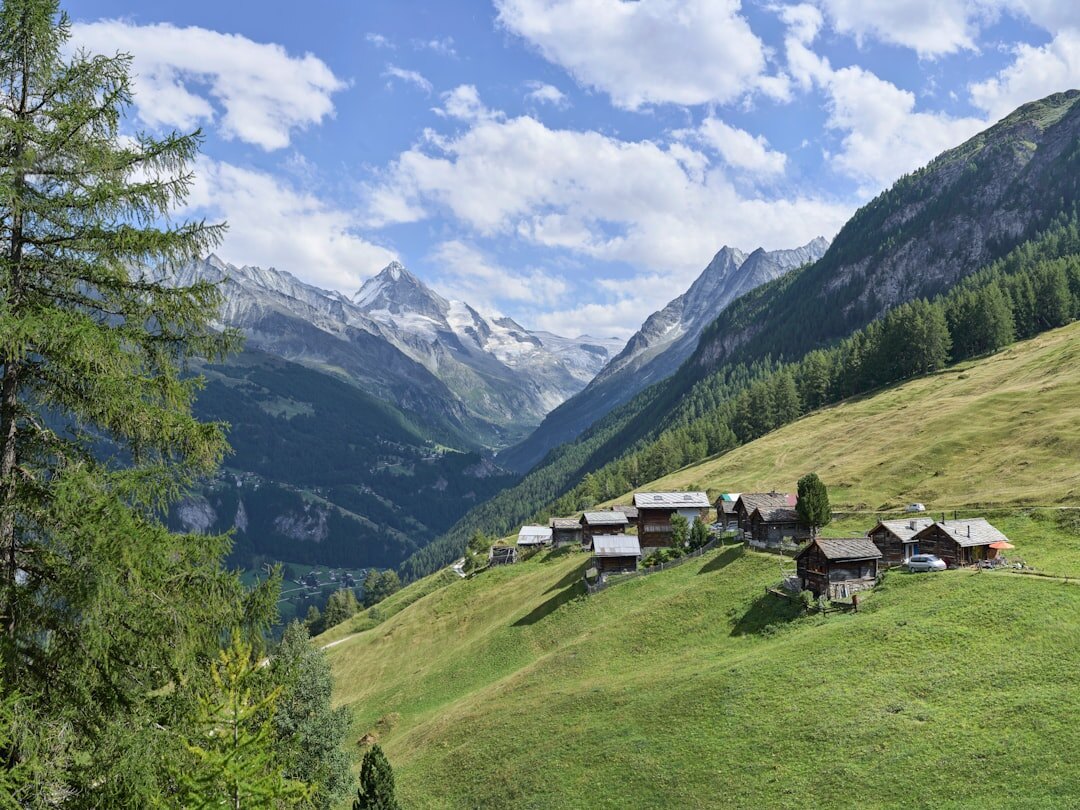 swiss alps landscape