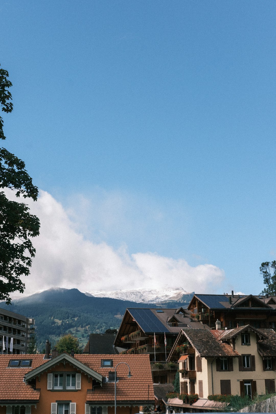 swiss alpine village