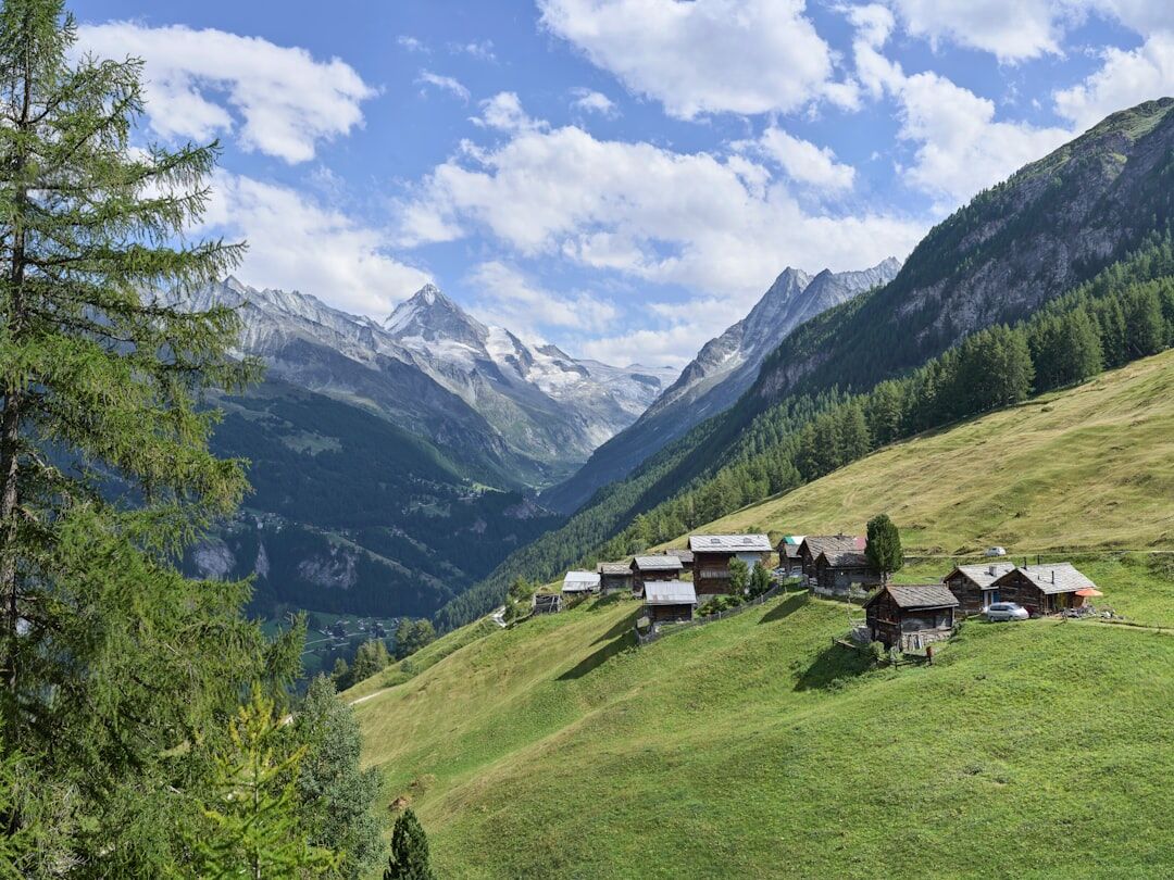 swiss alps landscape