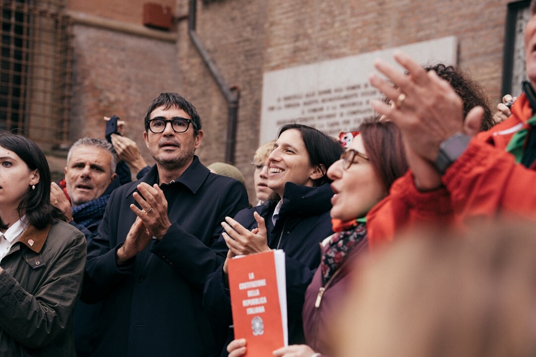 group of swiss voters